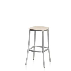 1 inch 30" Stool with Ash Seat