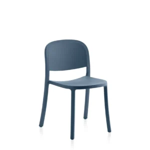 1 inch Reclaimed Chair Blue