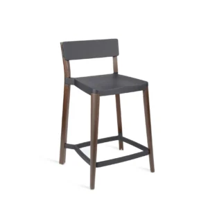 Lancaster Counter Stool Dark Grey/ Dark Ash